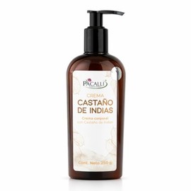 PACALLI Crema Castaño de Indias 250g - Hamamelis, Gotu Kola y Árnica