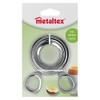 Metaltex Eggs Cutter of Stainless Steel, Silver