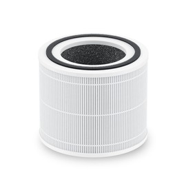 TCL Air Purifier Replacement Filter for Breeva A1 and A1W, Certified Replacement, True HEPA (H13) Removes 99.97% of Dust/Bacteria/Odors & More, AR1S