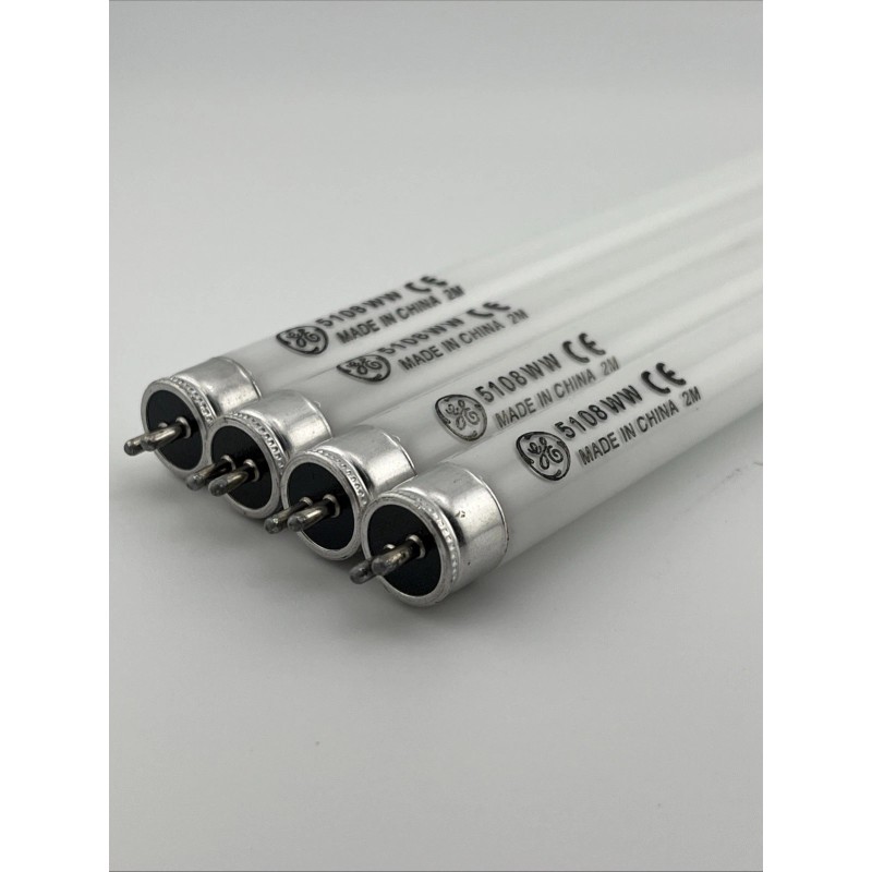 GE 4 Pack GE F8T5 WW T5 8W Warm White