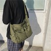 Tooling type shoulder messenger bag men and women ins canvas