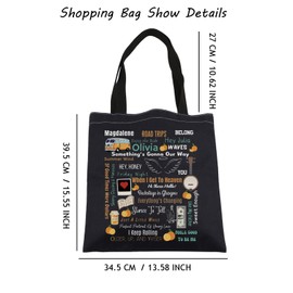 Indie Folk Tote Bag American Indie Folk Gift Music Album Gift Rock Band Music Gift (Rock Folk Tote EU)