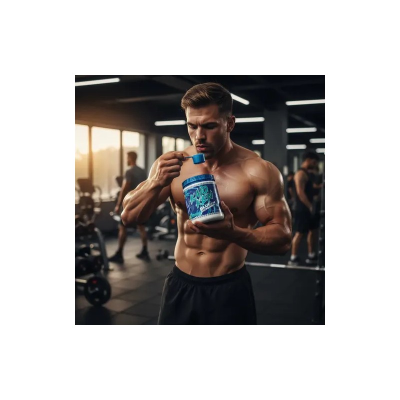 Pre Entrenó Kaioken Preworkout Polvo Cafeína 30 Servicios