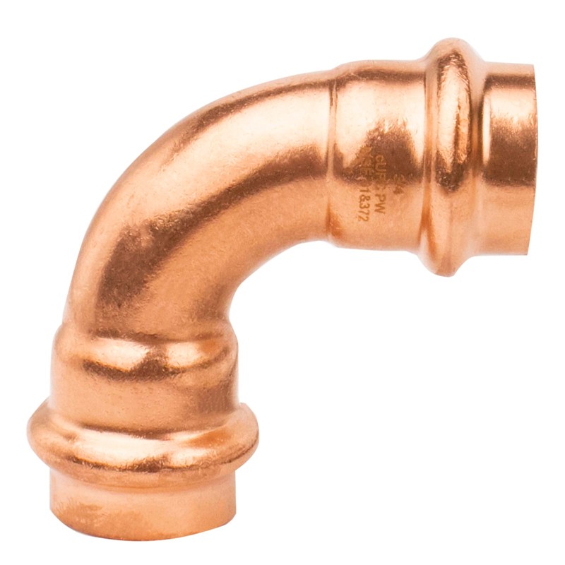 WHK 10 Pack 3/4" Propress x 3/4" Pro press Copper