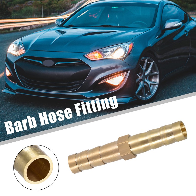 sourcing map 6mm or 1/4" ID Straight Air Gas Fuel