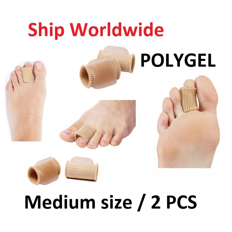 Natracure Natra Cure Gel Toe Spreader With Ribbed Fabric POLYGEL