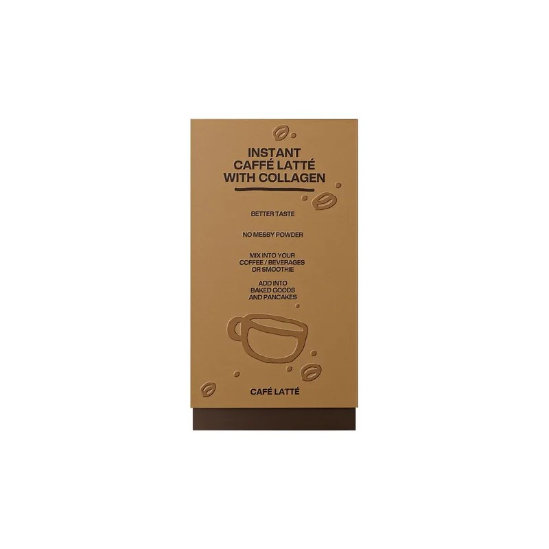 Kea Wellness Café Latte Con Colágeno 12 Sobres