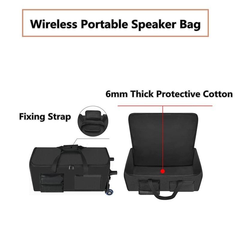 Junsi Trolley Bag Compatible with JBL Partybox 110/PartyBox Club 120