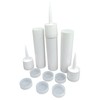 Reusable Empty Caulk Tube - REFILLABLE CAULKING Cartridge 28 oz.