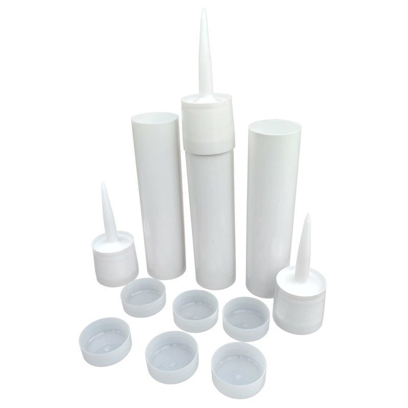 Reusable Empty Caulk Tube - REFILLABLE CAULKING Cartridge 28 oz.