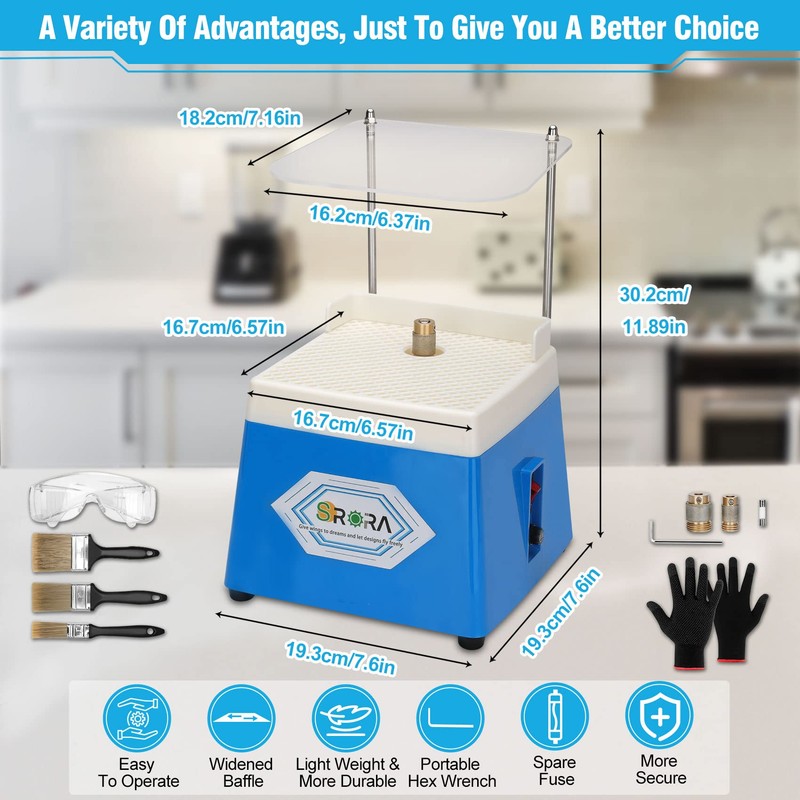 Stained Glass Grinder,4200r/min Mini DIY Grinding Tool, 110V 65W Portable