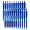 Writon Retractable Ballpoint Pens, Comfort Grip, 1.0mm Medium Point, Blue