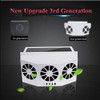Solar Window Ventilation Exhaust Fan, Riloer Solar Car Ventilation Exhaust