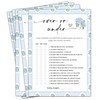Over or Under Bridal Shower Games Cards, 25 Count 5x7