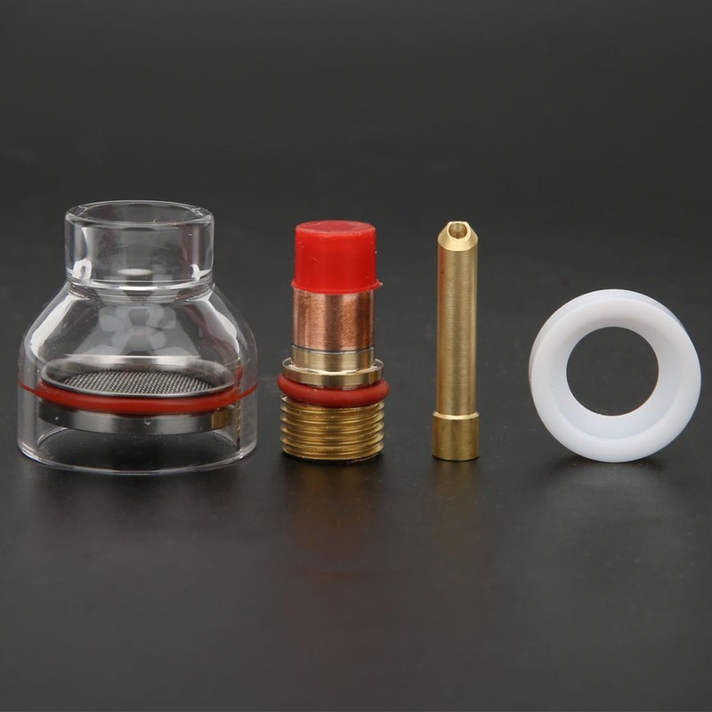 Gerioie Torch Glass Cup, Welding Torch Accessories, Gas Lens, Resistance