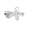 Galepromot 1 Pcs White DC5V USB LED Dimmer Extension Cable