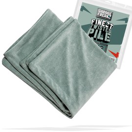 Garage Freaks Car Drying Towel Finest Twisted Pile Towel 1x XXL Microfibre Cloth Large 50 x 80 cm, 1000 GSM Hand Towel for Efficient and Super Gentle Drying