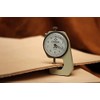 Cut or skin: strong blank leather, hallmarked leather, approx. 3-3.3