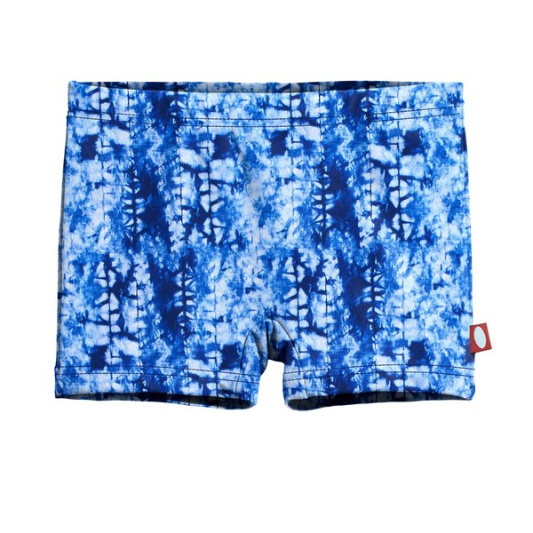 City Threads Pantalones cortos de natación para niñas, UPF50+, protección contra erupciones, fabricados en Estados Unidos, Cascada de agua, 7