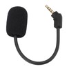 Detachable Headphone Mic, Bendable Noise Cancelling Plug and Play 360