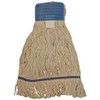 JaniMop Looped End Heavy Duty Wet Mop, Wide Band, Large,