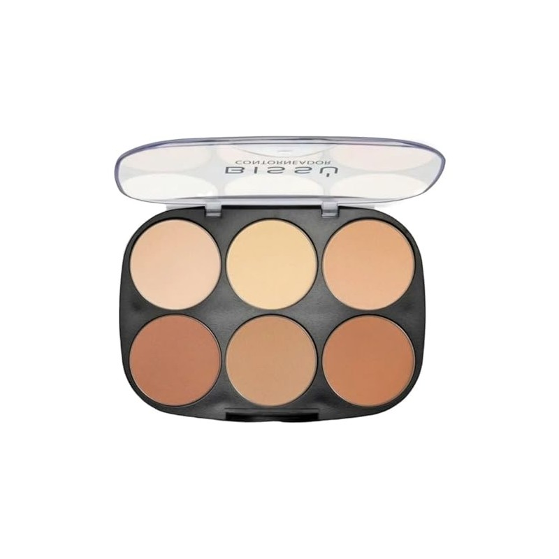 Paleta Contorneador Contour Bissu Original (1, 01 Claro A Medio,