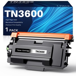 INK4U TN3600 Toner TN-3600 Compatible with Brother TN3600 TN 3600XL Toner for Brother HL-L5210DN HL-L5210DW HL-L5215DN HL-L6210DW HL-L6410DN HL-L6415DN MFC-L5715DN MFC-L6710DW MFC-L6710DW MFC-L6710DW