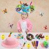 Chennyfun Easter Bonnet Kit Easter Decorations - DIY Easter Bonnet