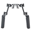 NICEYRIG Leather Rosette Handle Handgrip Kit with Rosette Extension Arm,
