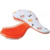Cala Cepillo Desenredante Tangle Free Hair Brush  Animalitos Cala Color Naranja Y VERDE AGUA