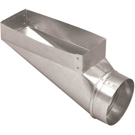 4" x 10" x 5" End Boot Duct