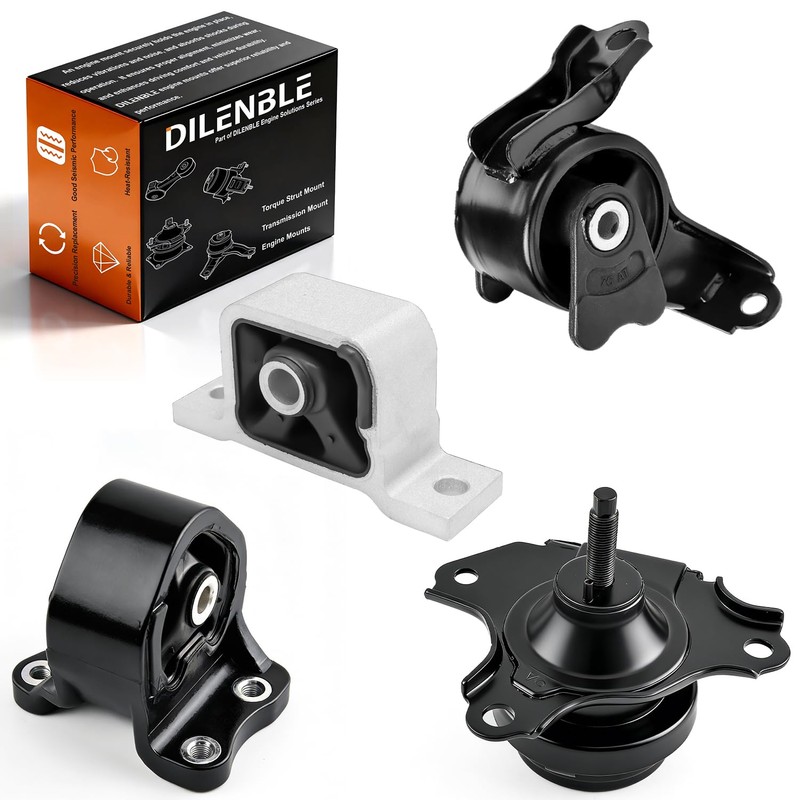 Set of 4 Engine Motor & Transmission Mount Kit Compatible