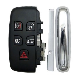 1x New Replacement Key Fob Remote Shell / CASE Compatible with & Fit for Land Range Rover & Jaguar - MPN KOBJTF10A-04 (NO Electronics or Chip Inside)