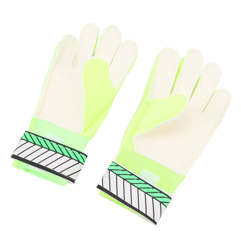 1 Pair Kids Soccer Gloves Latex Collision Resistance Football Goalkeeper