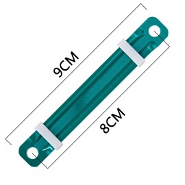 KOXLONG 50 Pcs Prong Paper Fasteners Durable Plastic Filing Fasteners Colored Filing Binding Material Folder for Office School Paper Files, Multicolor