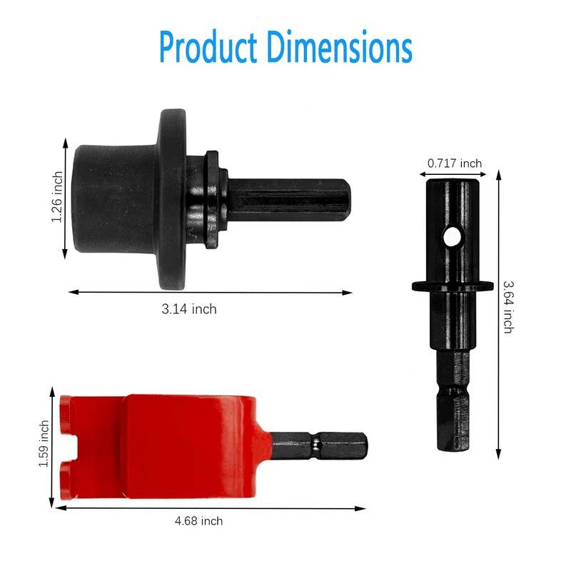42494 Quick Connect Kit for Eskimo Ice Fishing Auger Drill