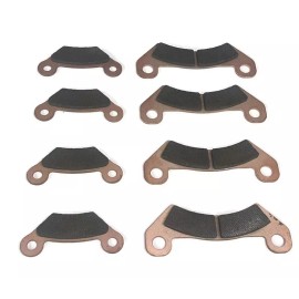 Vital All-Terrain (2) Front Rear Brake Pads for Gas Diesel John Deere Gator XUV AM141182 AM140607