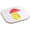 Mr. & Mrs. Panda Square coasters chick toadstool - Easter