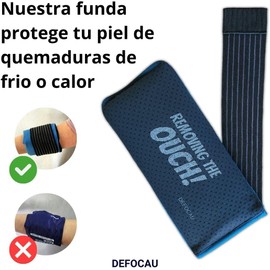 2 Compresas Frío y Calor de Gel Reutilizables – Compresa Terapéutica de Nylon Doble con Banda Ajustable – Alivio Muscular y Dolor Dos piezas para frío y calor al mismo tiempo. Reutilizables en microondas y congelador para fisioterapia y rehabilitación