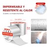 Cinta Impermeable Butilo Glowlin 10m x 10cm Tapa Goteras Plata