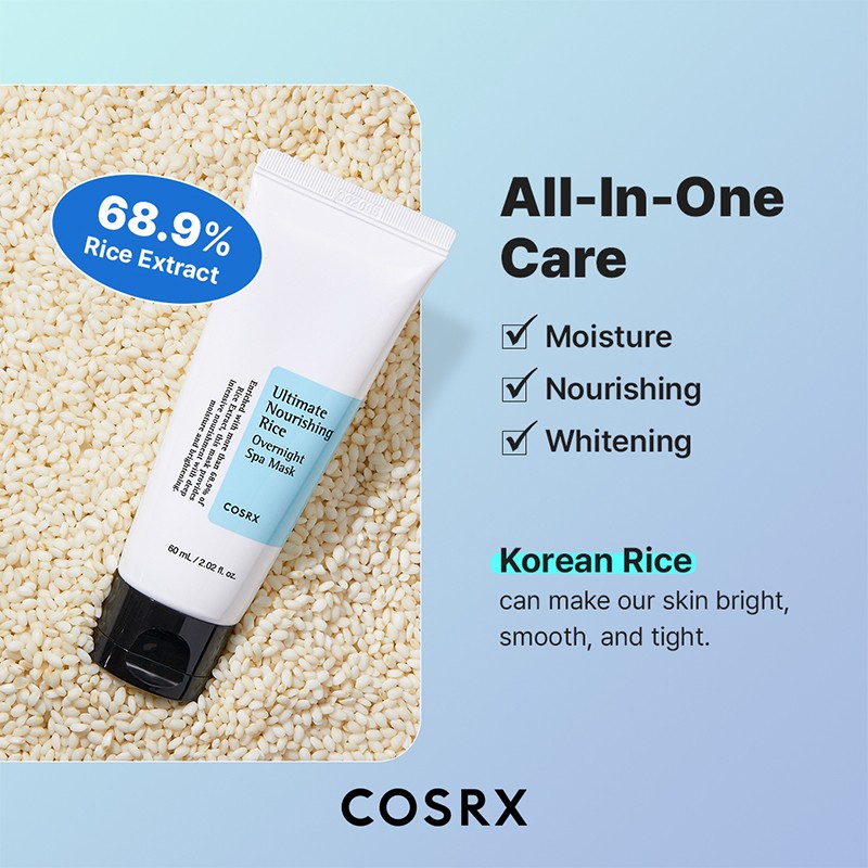 COSRX [COSRX]Ultimate Nourishing Rice Overnight Mask 60ml