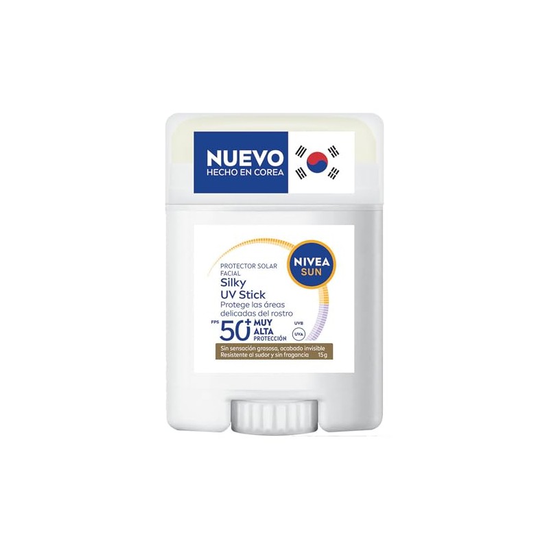 Silky UV Stick NIVEA SUN Protector Solar Facial en Barra