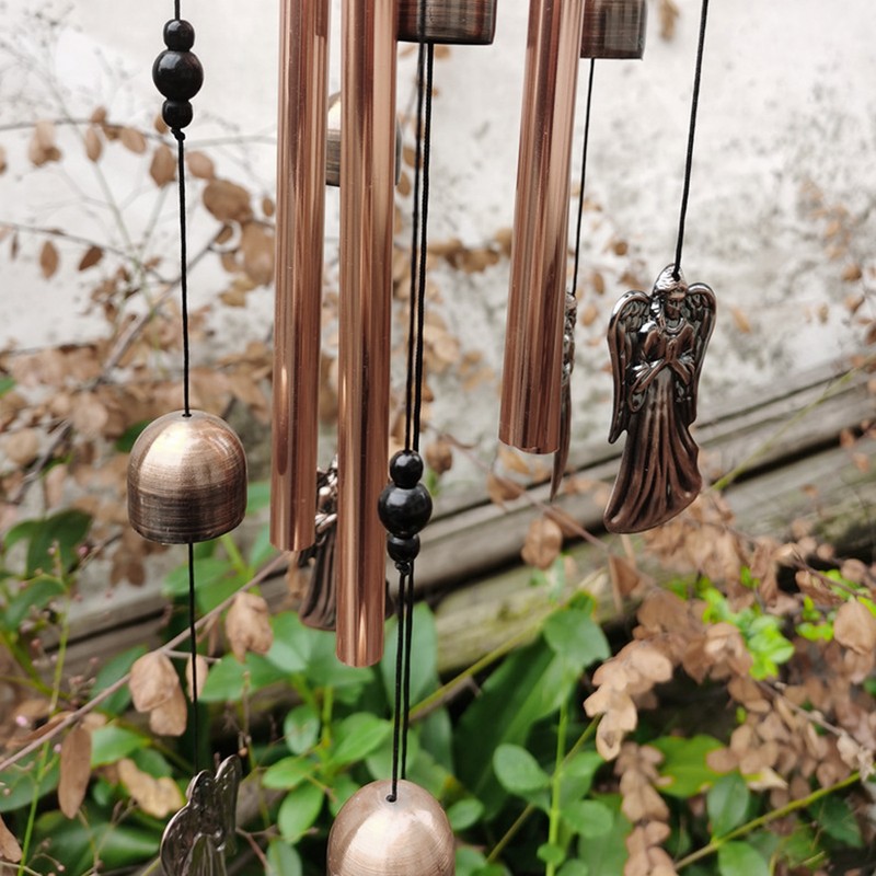 Angel Wind Chimes Retro Exquisite Metal Wind Chimes Decoration Gift