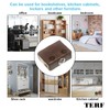 TERF® Heavy Duty Knockdown Fitting Brown Wood & Furniture Jointing
