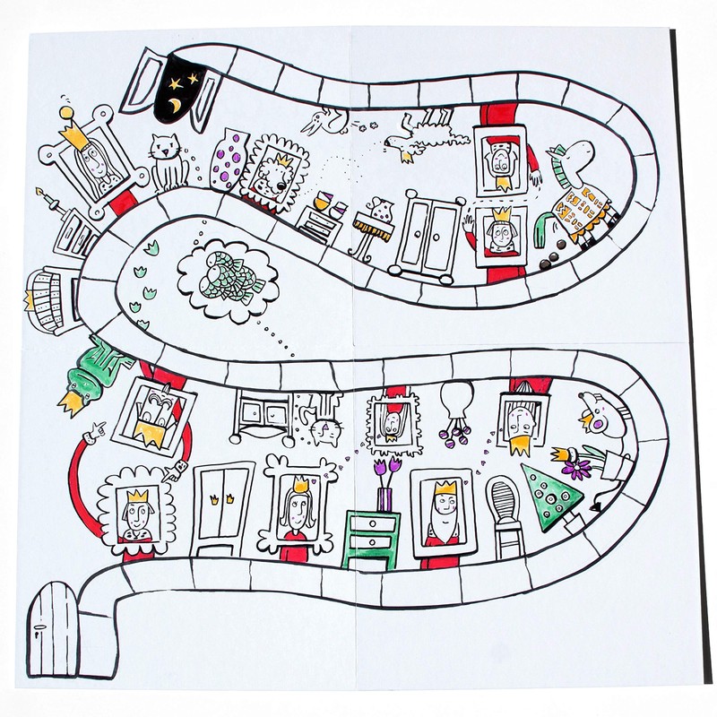 DIY Game / Blank Board Game for DIY (Game Plan