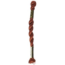 DMC 115 5-918 Pearl Cotton Thread, Dark Red Copper, Size 5