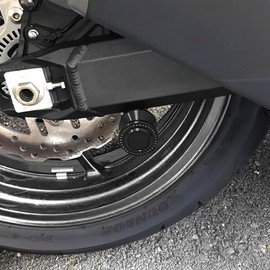 GOXMOTO Motorcycle Swingarm Spools Sliders Rear Stand Frame Sliders Compatible with H.onda CBR600RR CBR1000RR 2003-2020 2021 2022 2023 2024 2025 CBR 600RR 1000RR CBR600 F2 F3 F4 Accessories (Black)