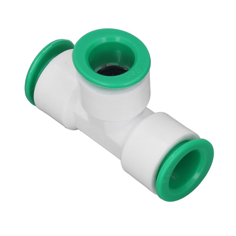 10Pcs Tee Connector 3 Way Quick Connect Push Water Pipe