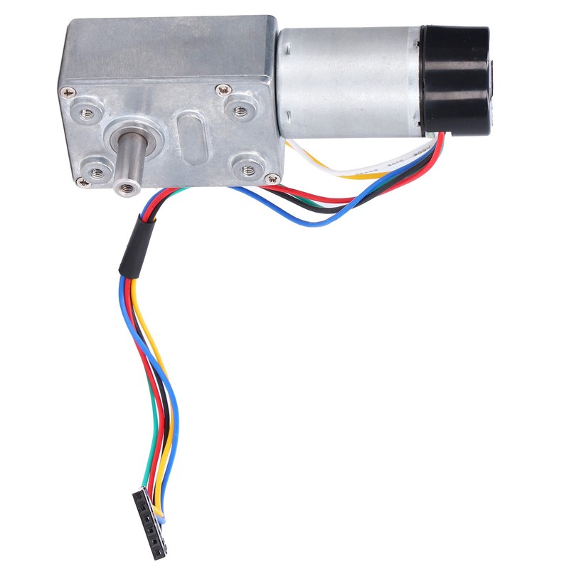 High Torsion Worm Gear Motor Full Metal Self Locking Encoder