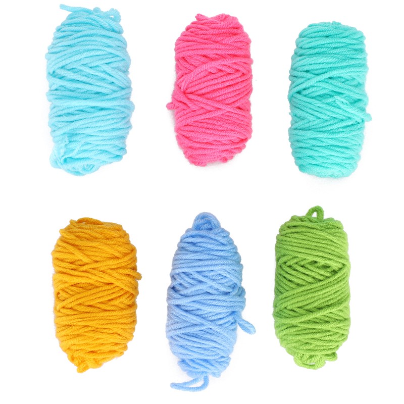 Pompom Maker Kits Colorful Fluff Ball Weaver DIY 6 Color